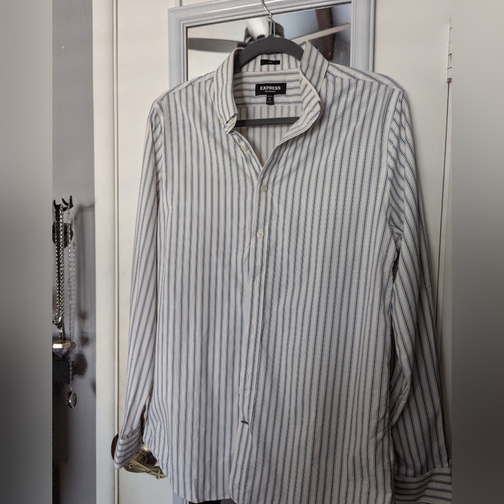 Express Performance Button Down Shirt - image 1